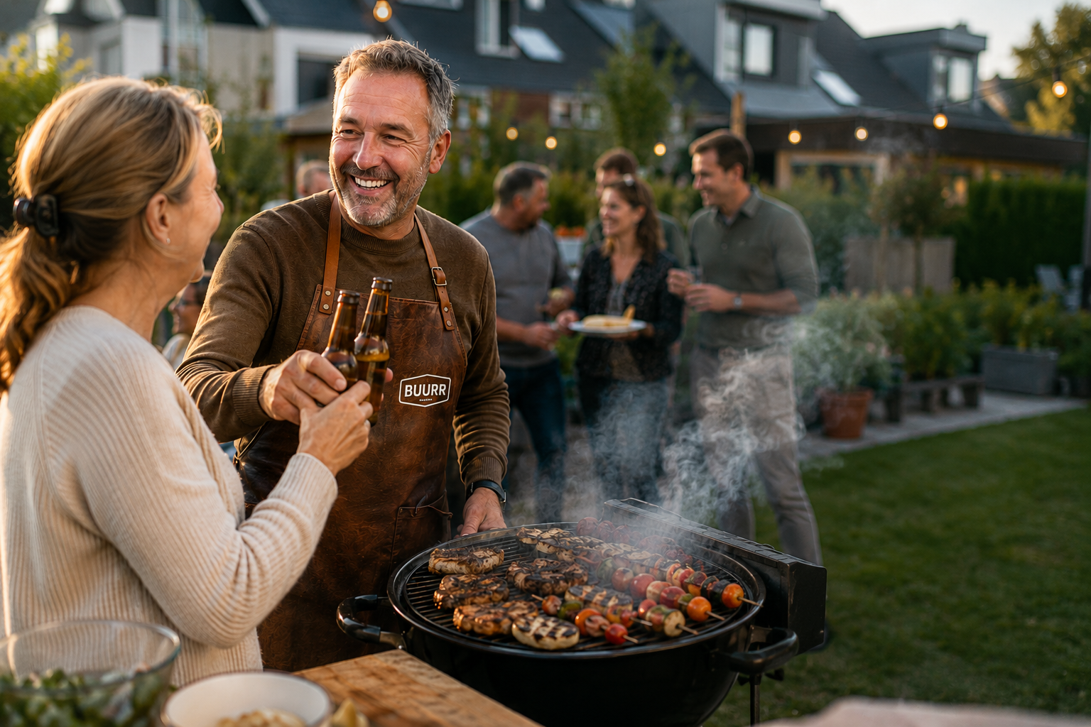 De barbecue bracht ons na drie jaar eindelijk écht samen